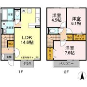 ユニティータウン Dの間取り画像