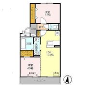 クレセントM Ⅴの間取り画像