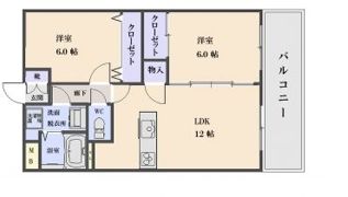 マテール寺田Ⅱの間取り画像