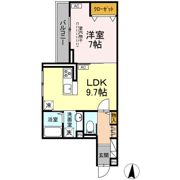 クレーア中央林間の間取り画像