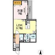 クレーア中央林間の間取り画像