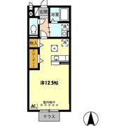 セジュール西田の間取り画像