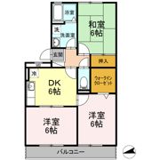 レジデンスKiseの間取り画像