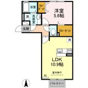 エース スクエア妻崎の間取り画像