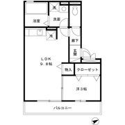 寺原サンハイツⅡの間取り画像