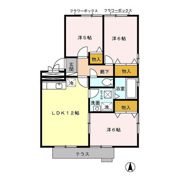 リビングタウン下郡の間取り画像