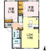 ボヌール羽屋Kの間取り画像
