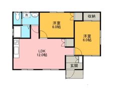 brilliant槻木の間取り画像