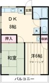 シティハイムコスモスの間取り画像