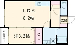 EMOOR光の森 Bの間取り画像