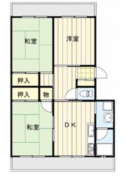 グリーンハイツの間取り画像