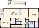 サンハイム浜町Ⅲの間取り画像