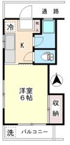 吉野第1コーポの間取り画像