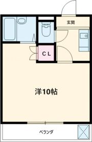 コーポイーストCの間取り画像