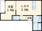 LECOCON大垣Ⅱの間取り画像