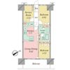 レーベン清瀬THE TOWERの間取り画像