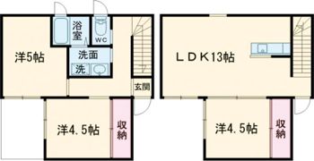 アークヒルイーストの間取り画像