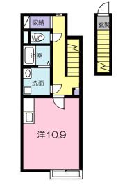 ARAHIRUK．Oの間取り画像