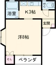 サンライトゆうの間取り画像