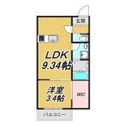 LECOCON大垣Ⅱの間取り画像
