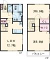 月見ヶ池荘の間取り画像