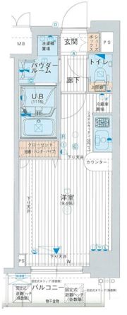 アスヴェル神戸ハーバーサイドの間取り画像