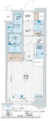 アスヴェル神戸ハーバーサイドの間取り画像