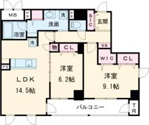 ラ・プリュスの間取り画像