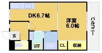 ヴィラージュKの間取り画像