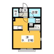 クラルテ中里の間取り画像