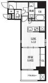 PEAKS神田の間取り画像