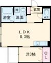 HKレジデンス嘉島Southの間取り画像