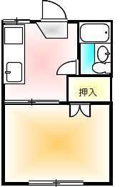 溝渕ハイツ（仏生山）の間取り画像
