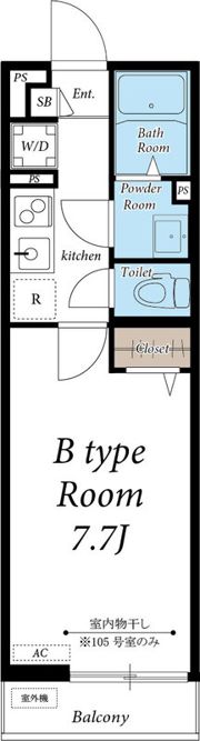 リブリ・LUCE町田の間取り画像