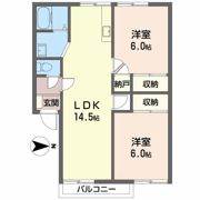 サニーコート山村の間取り画像