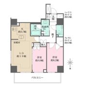 グレーシアタワー三鷹の間取り画像