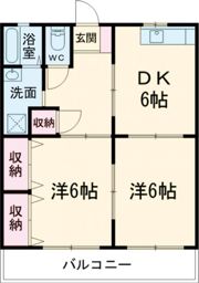 Do城南A棟の間取り画像