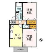ヒルサイド・テラス Cの間取り画像