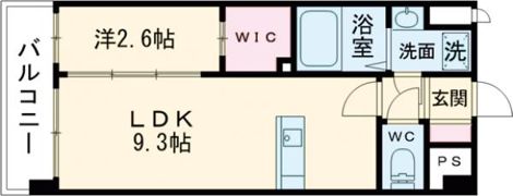 ラ・シック城南の間取り画像