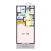 雅美コーポの間取り画像