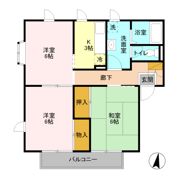 メゾン志藤 Bの間取り画像