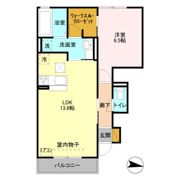 CREAⅠの間取り画像