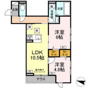 セレスティア西綾瀬の間取り画像