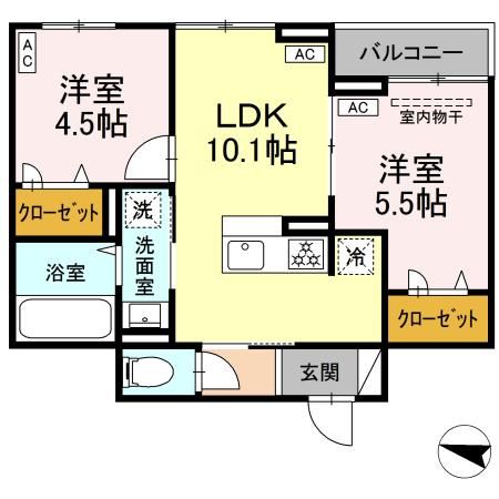 間取図