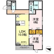 セレスティア西綾瀬の間取り画像