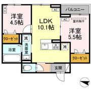 セレスティア西綾瀬の間取り画像