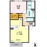 サン ハピネスの間取り画像