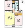コーポKSMの間取り画像
