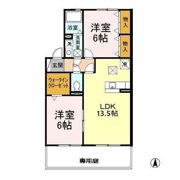 ラフィーネ 水巻 A棟の間取り画像