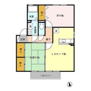 サンパル A棟の間取り画像